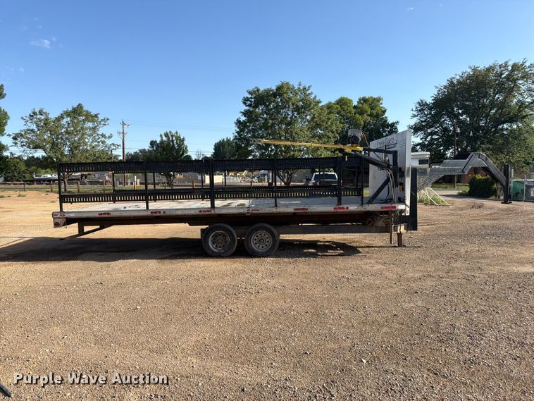 image for item FM7603 2019 Shop built dump trailer