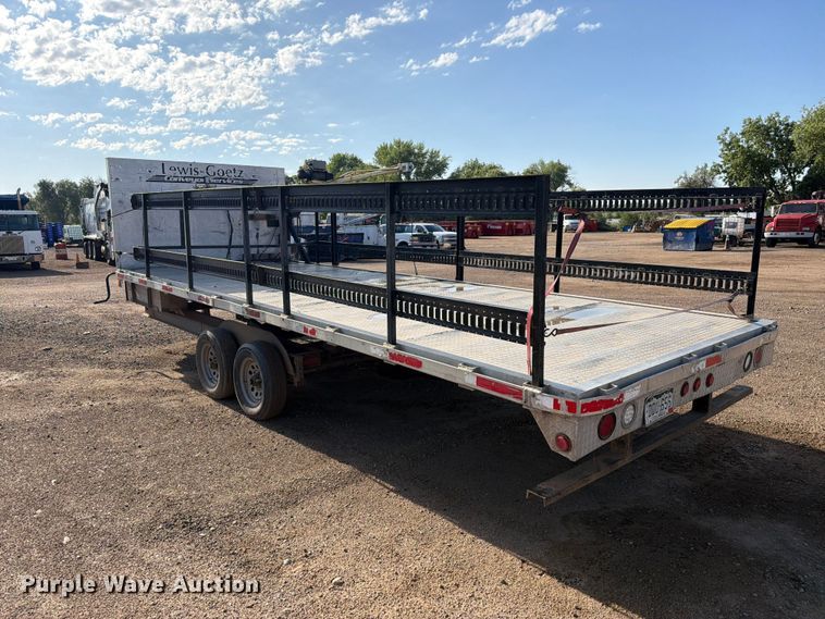 image for item FM7603 2019 Shop built dump trailer