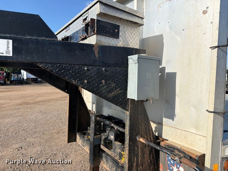image for item FM7603 2019 Shop built dump trailer