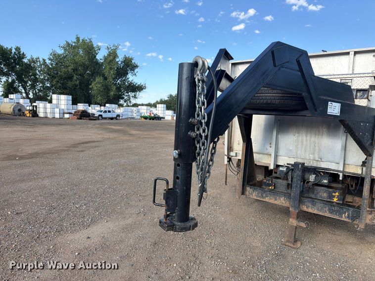 image for item FM7603 2019 Shop built dump trailer