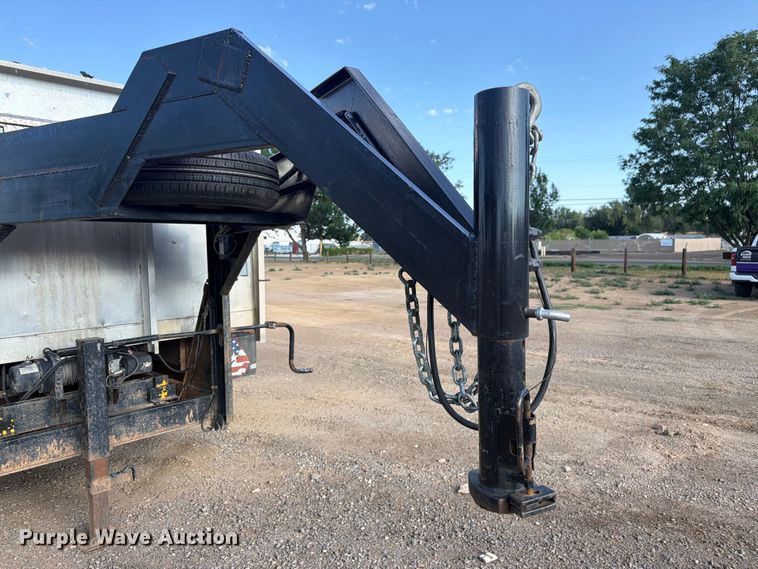 image for item FM7603 2019 Shop built dump trailer