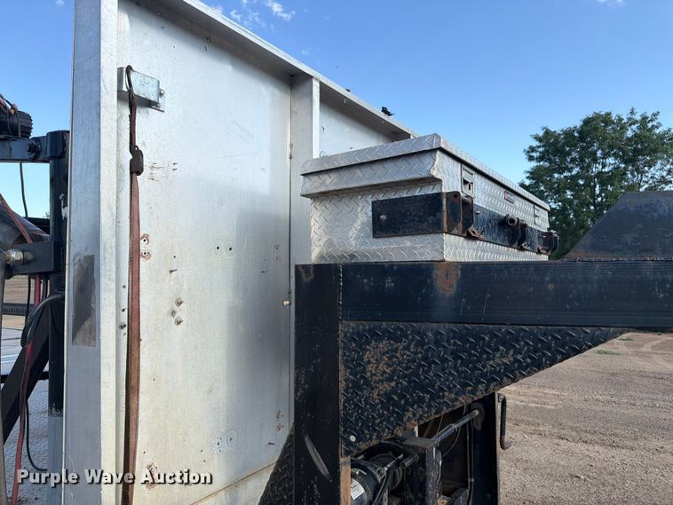 image for item FM7603 2019 Shop built dump trailer
