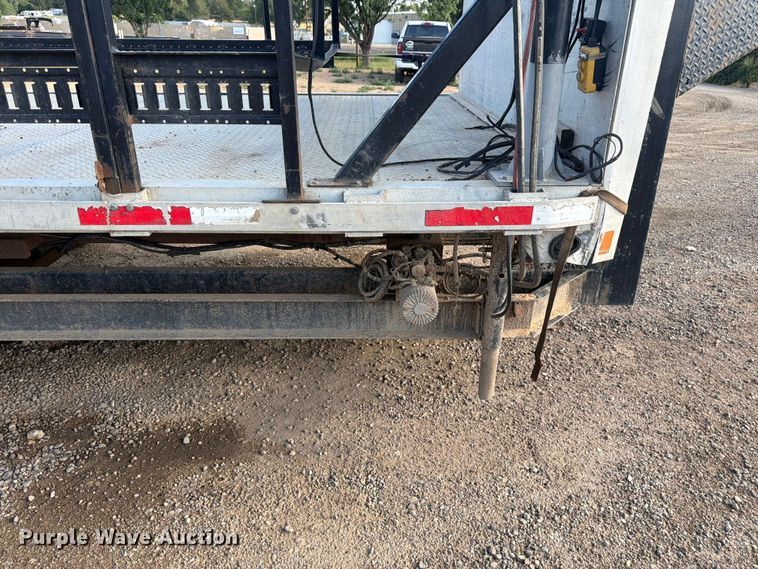 image for item FM7603 2019 Shop built dump trailer