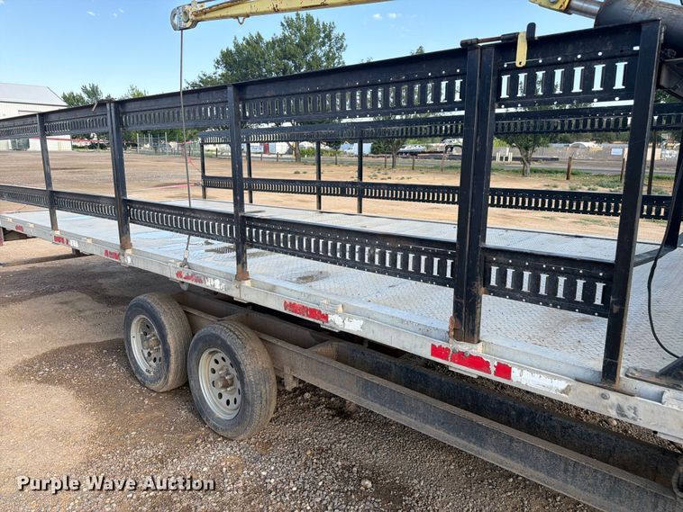 image for item FM7603 2019 Shop built dump trailer