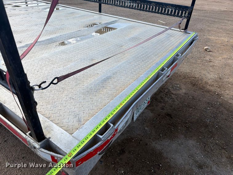 image for item FM7603 2019 Shop built dump trailer