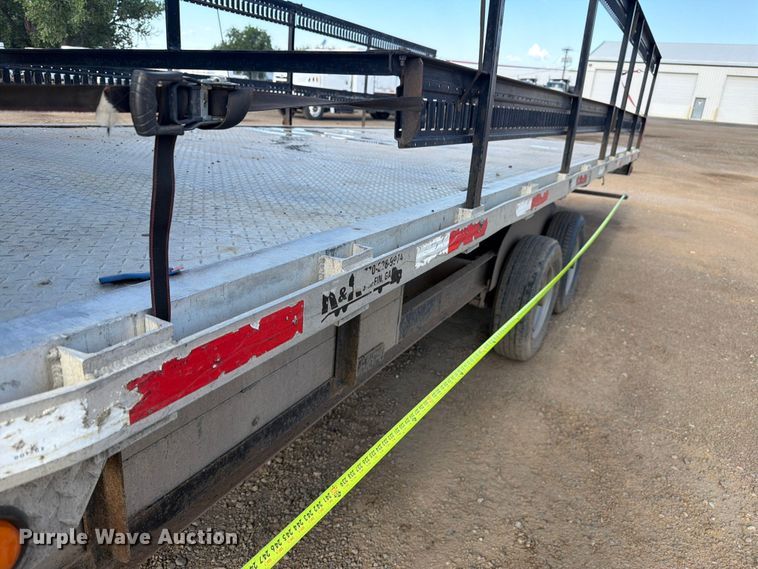 image for item FM7603 2019 Shop built dump trailer
