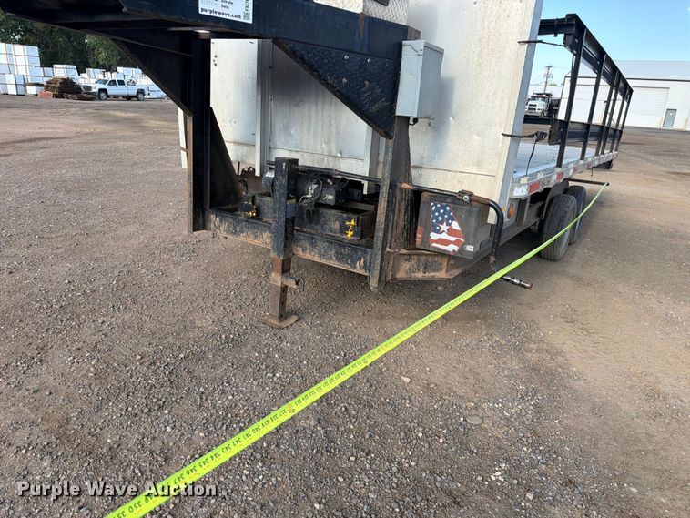 image for item FM7603 2019 Shop built dump trailer