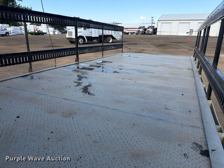 image for item FM7603 2019 Shop built dump trailer