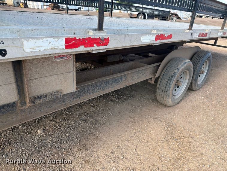 image for item FM7603 2019 Shop built dump trailer