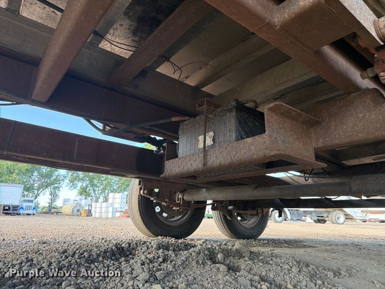 image for item FM7603 2019 Shop built dump trailer