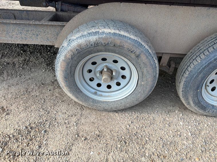 image for item FM7603 2019 Shop built dump trailer