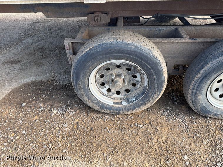image for item FM7603 2019 Shop built dump trailer