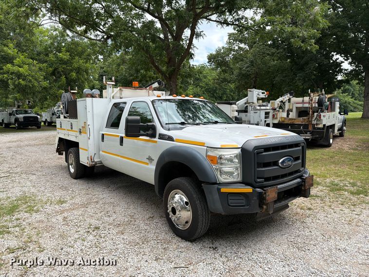 image for item FN2511 2015 Ford F550 Super Duty Crew Cab utility / service truck
