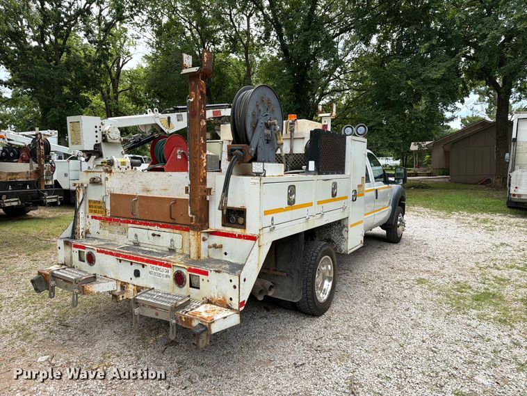 image for item FN2511 2015 Ford F550 Super Duty Crew Cab utility / service truck