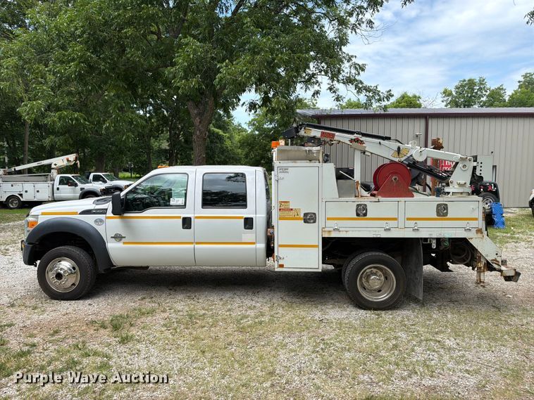 image for item FN2511 2015 Ford F550 Super Duty Crew Cab utility / service truck