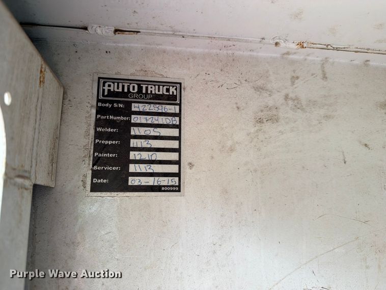 image for item FN2511 2015 Ford F550 Super Duty Crew Cab utility / service truck