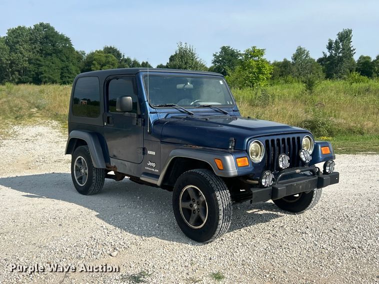 image for item FT6007 2004 Jeep Wrangler SUV