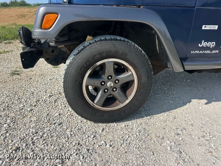 image for item FT6007 2004 Jeep Wrangler SUV