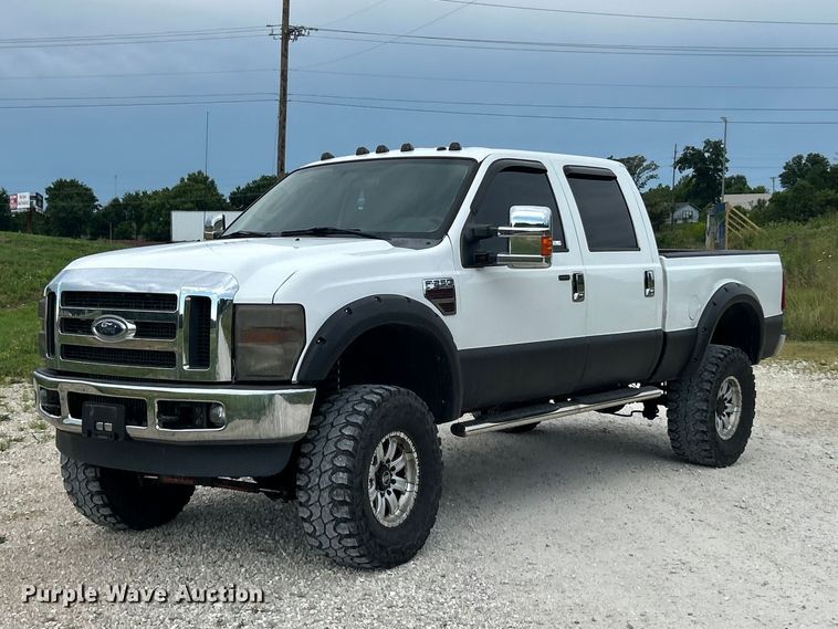image for item FT6009 2008 Ford F250 Super Duty  XLT Crew Cab pickup truck