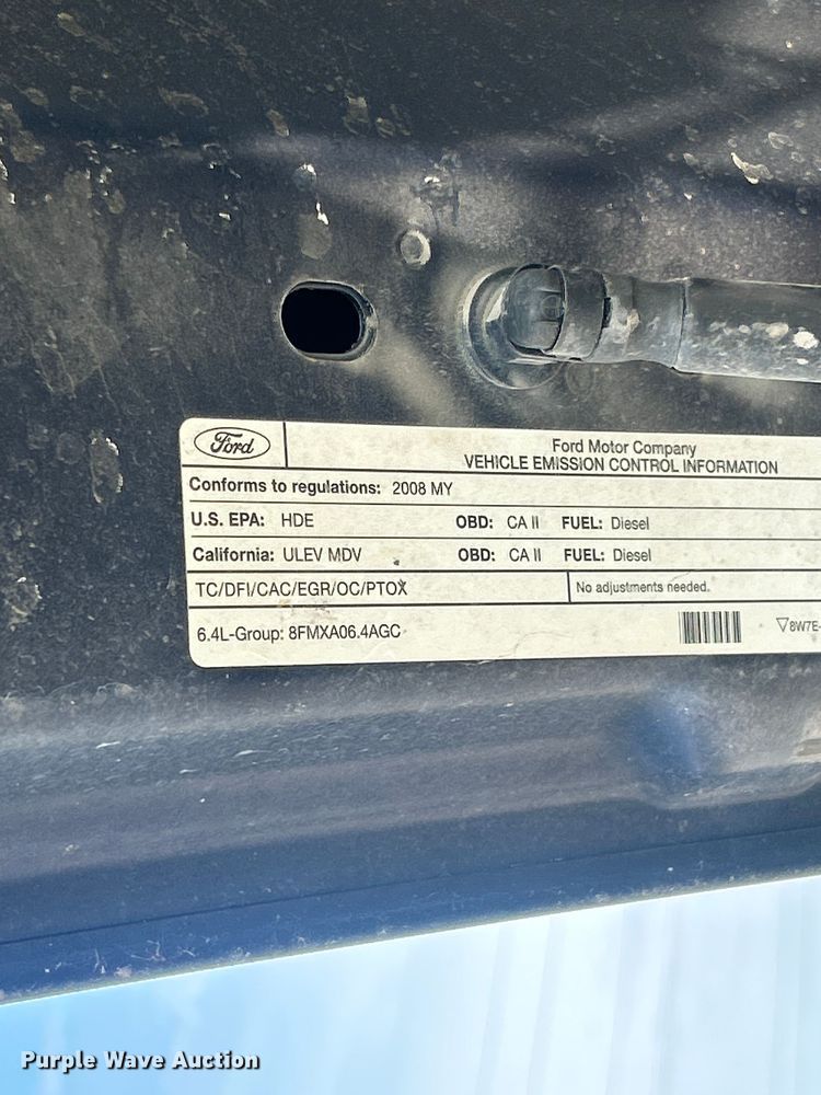 image for item FT6010 2008 Ford F250 Super Duty Crew Cab pickup truck