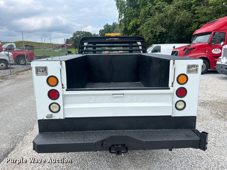 image for item FT6015 2015 Ford F350 Super Duty Ext. Cab utility bed pickup truck
