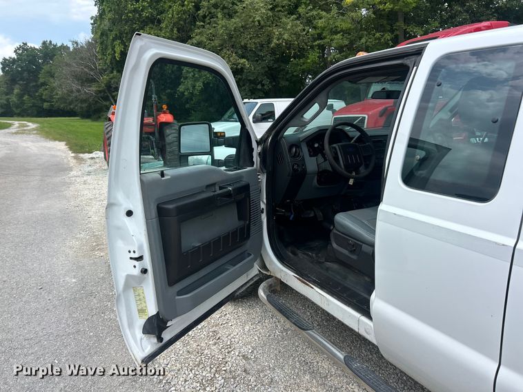 image for item FT6015 2015 Ford F350 Super Duty Ext. Cab utility bed pickup truck