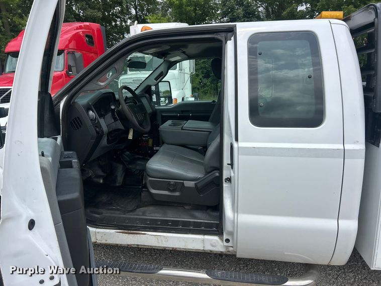 image for item FT6015 2015 Ford F350 Super Duty Ext. Cab utility bed pickup truck