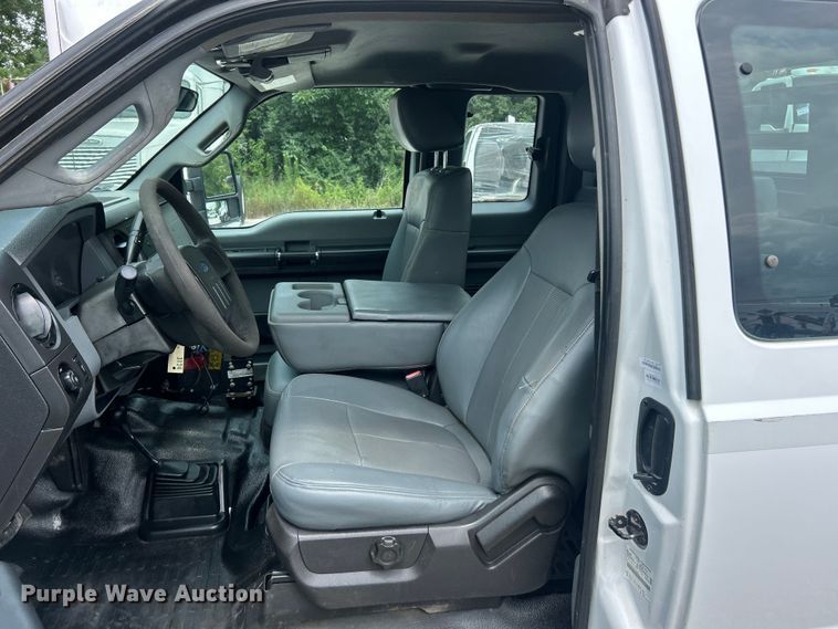 image for item FT6015 2015 Ford F350 Super Duty Ext. Cab utility bed pickup truck