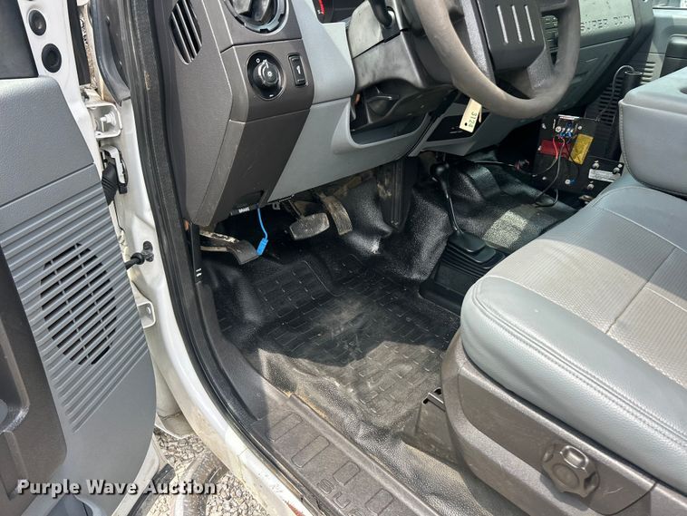 image for item FT6015 2015 Ford F350 Super Duty Ext. Cab utility bed pickup truck
