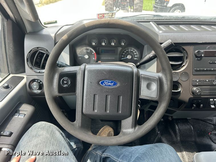 image for item FT6015 2015 Ford F350 Super Duty Ext. Cab utility bed pickup truck
