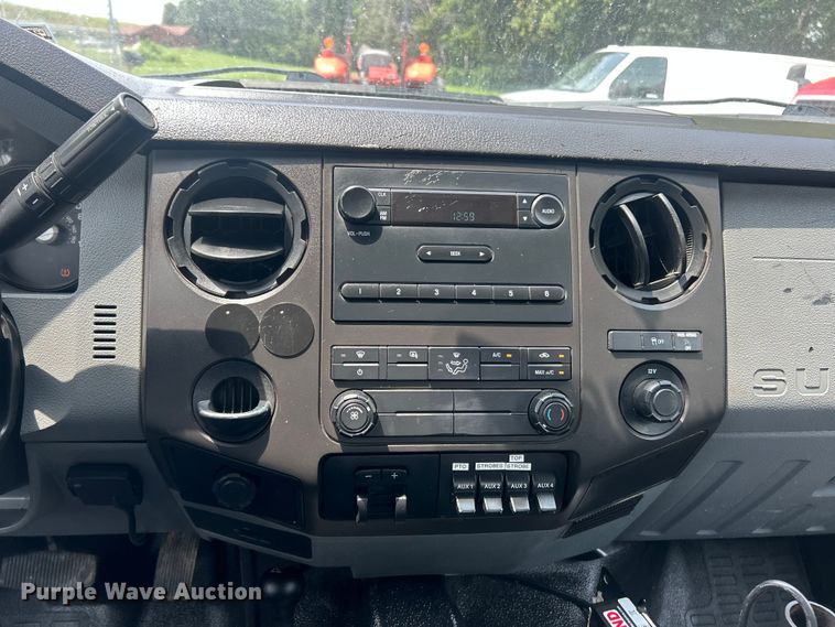 image for item FT6015 2015 Ford F350 Super Duty Ext. Cab utility bed pickup truck