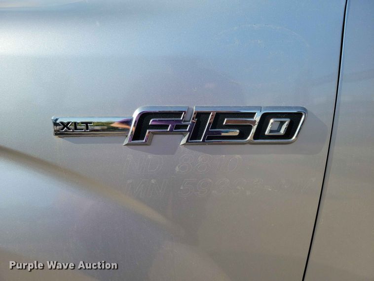 image for item FU0011 2012 Ford F150 Ext. Cab pickup truck