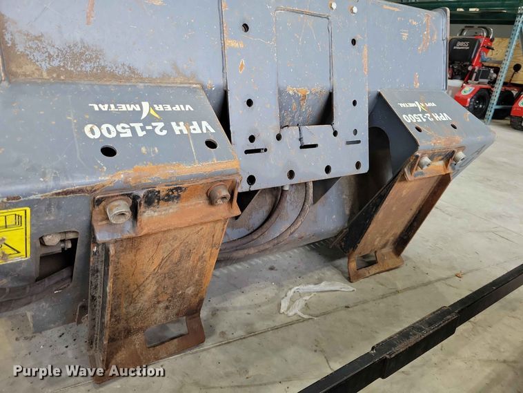 image for item FU0017 Viper Metal VPH2-1500 skid steer screen bucket