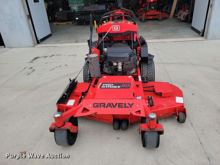 image for item FU0018 2020 Gravely Pro stance 60 ZTR lawn mower