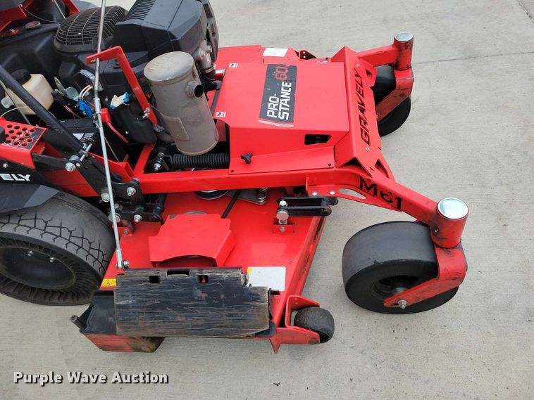 image for item FU0018 2020 Gravely Pro stance 60 ZTR lawn mower
