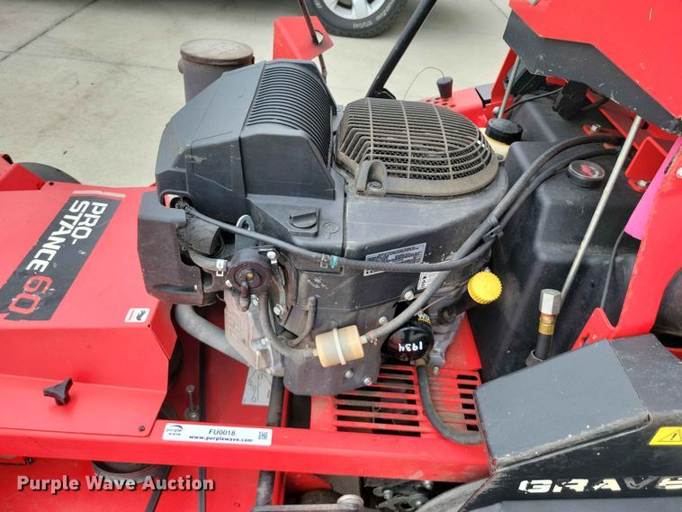 image for item FU0018 2020 Gravely Pro stance 60 ZTR lawn mower