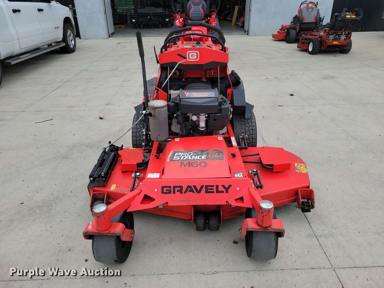 image for item FU0019 Gravely Pro stance 60 ZTR lawn mower