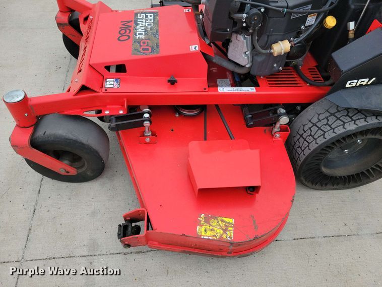 image for item FU0019 Gravely Pro stance 60 ZTR lawn mower