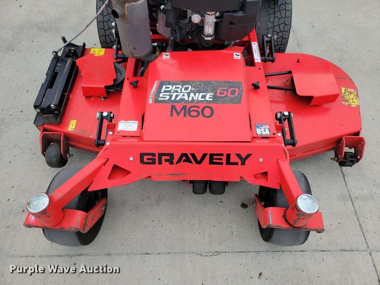 image for item FU0019 Gravely Pro stance 60 ZTR lawn mower