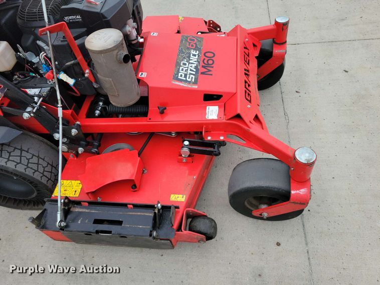 image for item FU0019 Gravely Pro stance 60 ZTR lawn mower