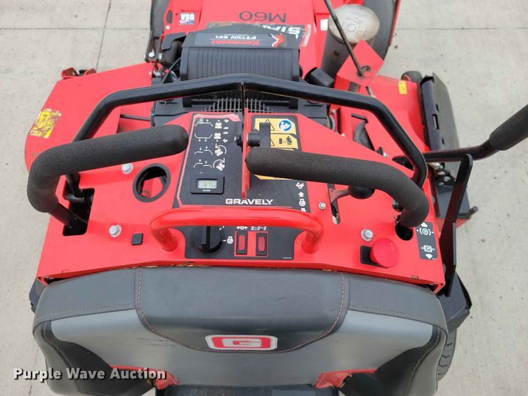 image for item FU0019 Gravely Pro stance 60 ZTR lawn mower