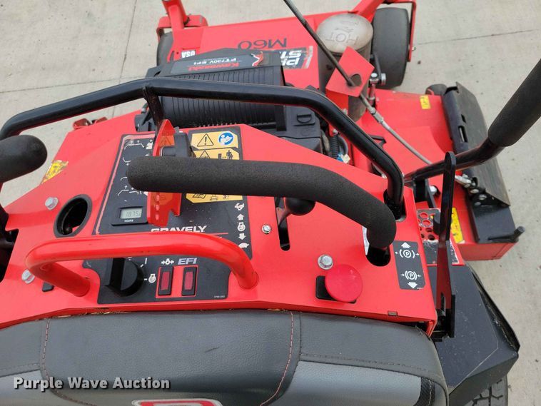 image for item FU0019 Gravely Pro stance 60 ZTR lawn mower
