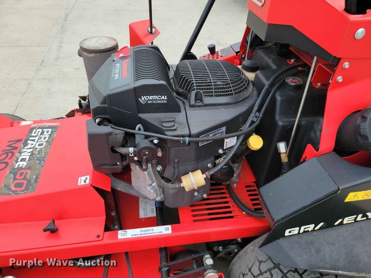 image for item FU0019 Gravely Pro stance 60 ZTR lawn mower