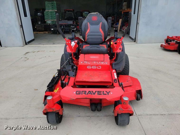 image for item FU0020 Gravely Pro Turn 660 ZTR lawn mower