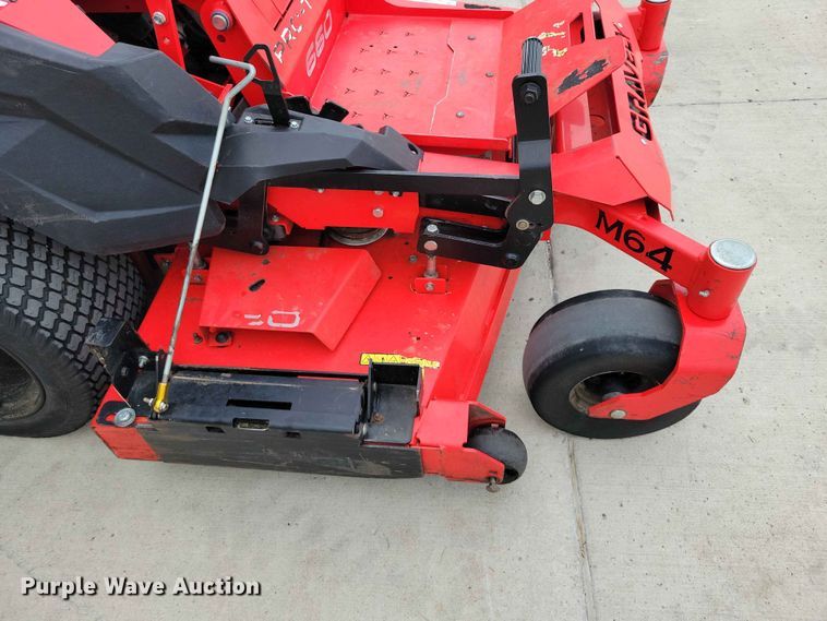image for item FU0020 Gravely Pro Turn 660 ZTR lawn mower