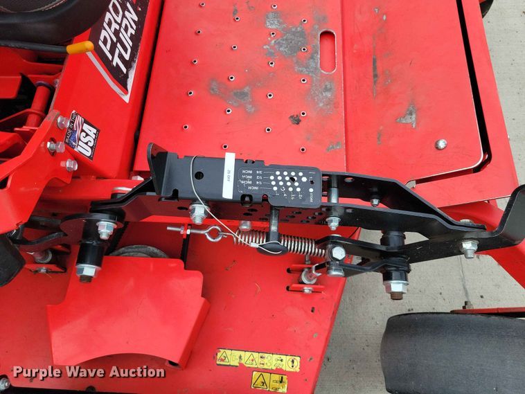 image for item FU0021 Gravely Pro turn 260 ZTR lawn mower