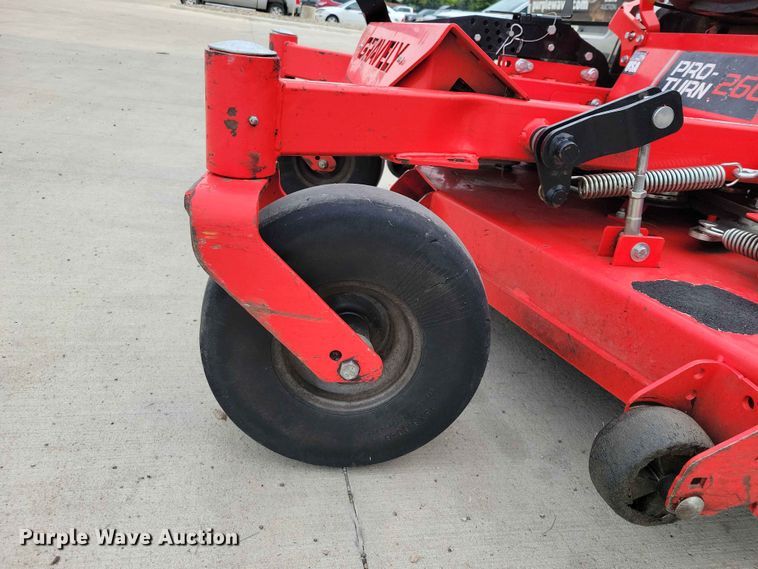 image for item FU0021 Gravely Pro turn 260 ZTR lawn mower