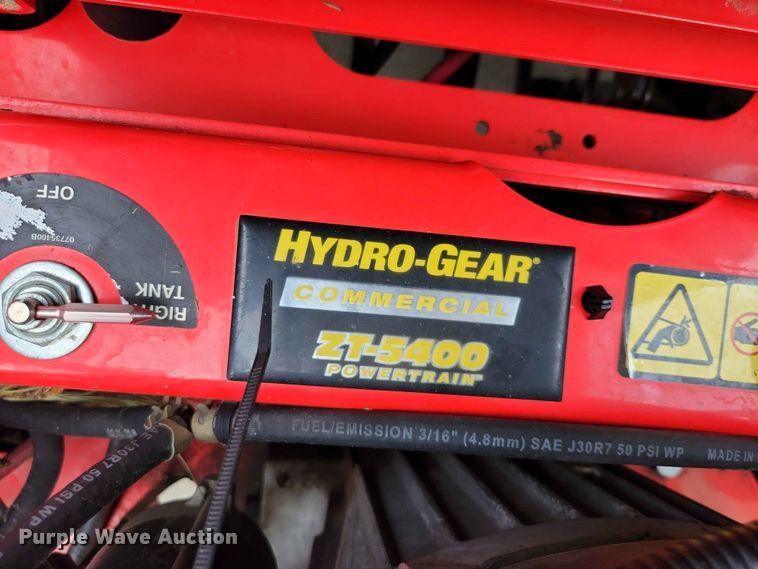 image for item FU0021 Gravely Pro turn 260 ZTR lawn mower