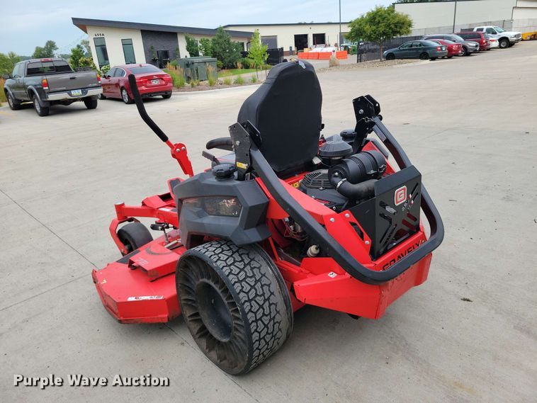 image for item FU0023 Gravely Pro Turn 672 ZTR lawn mower