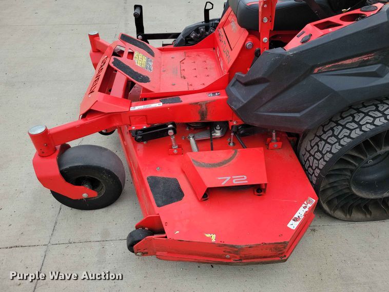 image for item FU0023 Gravely Pro Turn 672 ZTR lawn mower